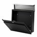 Compact External Letterbox for Home – Lockable Wall Fixing Post Box – Peregrine