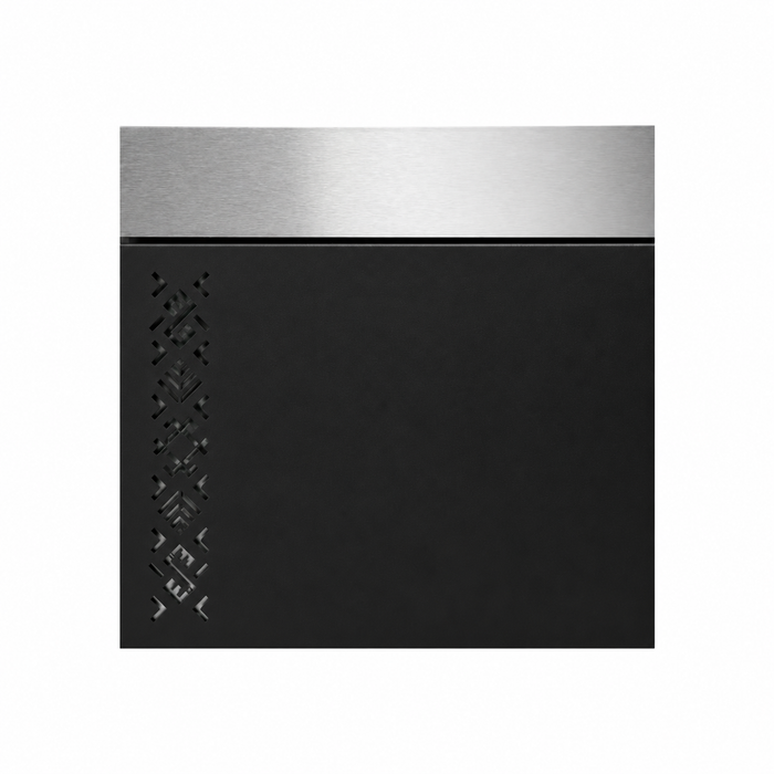Compact External Letterbox for Home – Lockable Wall Fixing Post Box – Peregrine