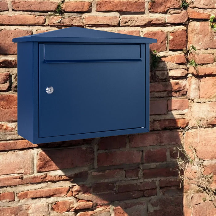 Wall Mounted Letterbox Lockable Outdoor Kestrel