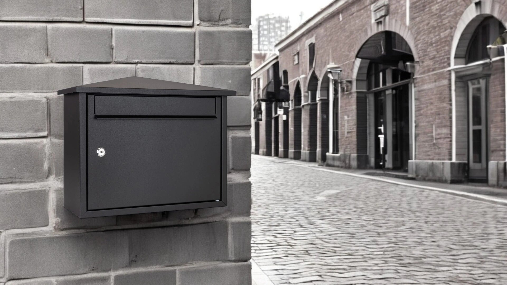 Wall Mounted Letterboxes From Post Boxes For House Range