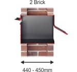 Kingsbury Through Wall Heavy Duty Cast Aluminium Postbox