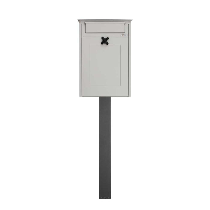 Free Standing Large Post Box Lockable - Albert - Letterbox Supermarket