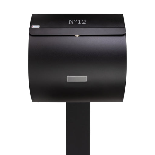 Free Standing Outdoor Letterbox Galvanised Steel - WA1 - Letterbox Supermarket