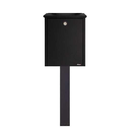 Free Standing Post Box Lockable Powder Coated - Allux 200 - Letterbox Supermarket