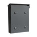 Free Standing Post Box Lockable Powder Coated Allux 200 - Letterbox Supermarket