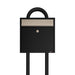 Free Standing Post Box Lockable Powder Coated Allux 250 - Letterbox Supermarket