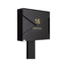 Free Standing Powder Coated Post Box - Gavia - Letterbox Supermarket