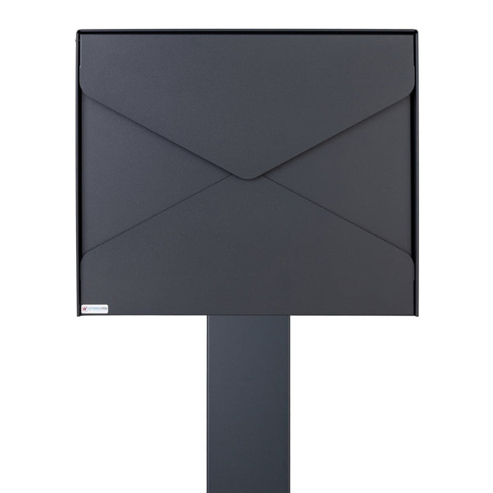 Free Standing Powder Coated Post Box - Gavia - Letterbox Supermarket