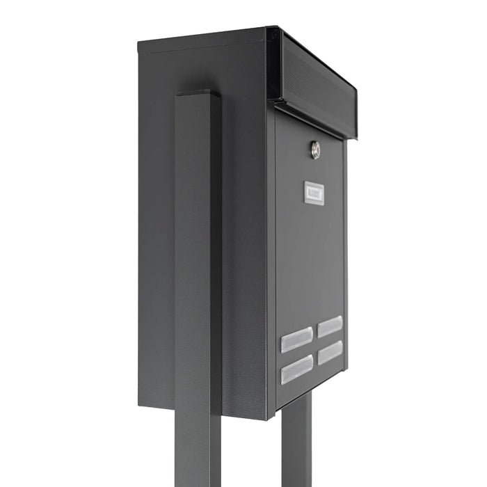 Front Access Outdoor Free Standing Post Box Magnum - Letterbox Supermarket