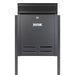 Front Access Outdoor Free Standing Post Box Magnum - Letterbox Supermarket