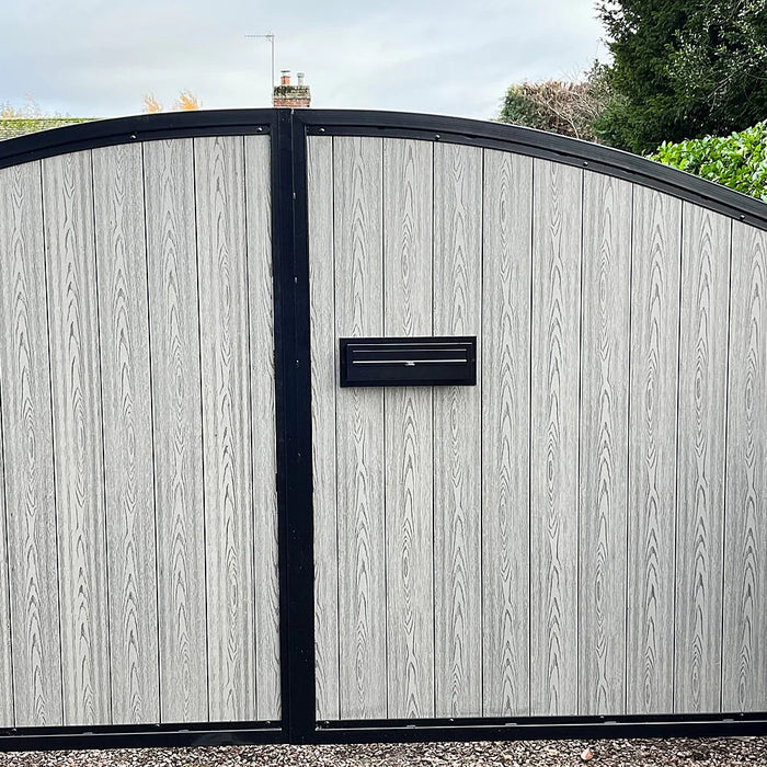 Gatehouse W3-4 Rear Access Letterbox for Gates and Fences