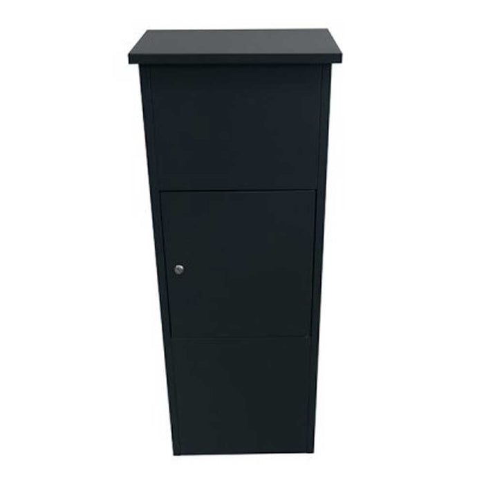 Letterboxes for Apartments Wall Mounted Black E1 Urban Easy - Letterbox Supermarket