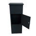 Letterboxes for Apartments Wall Mounted Black E1 Urban Easy - Letterbox Supermarket