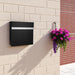 Modern Contemporary Wall Mounted External Post Box - Skylark - Letterbox Supermarket