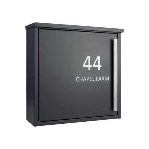 Modern High Quality Wall Mounted External Letterbox - Jackdaw - Letterbox Supermarket