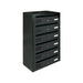 Multiple Communal Letterboxes Wall Mounted Dark Grey - Tocco di Italia Cubo - Letterbox Supermarket