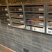 Multiple Communal Letterboxes Wall Mounted Dark Grey - Tocco di Italia Cubo - Letterbox Supermarket