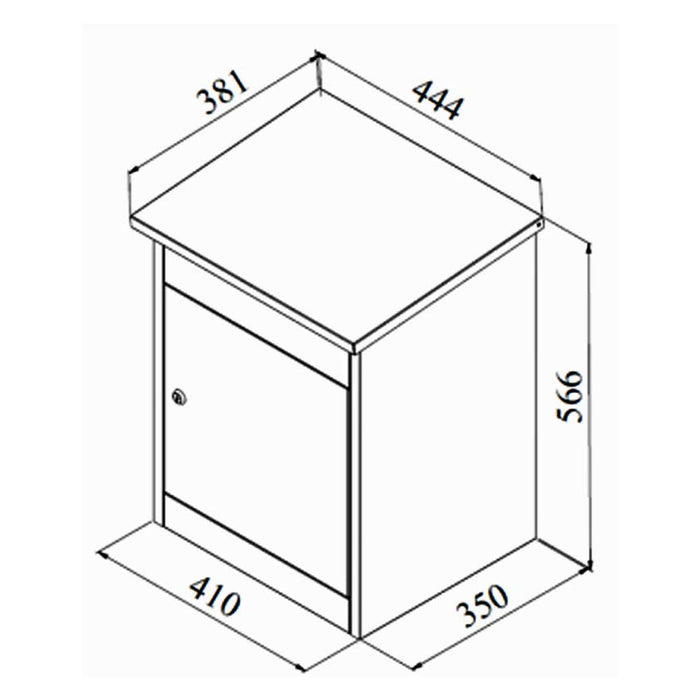 Outdoor Parcel Box for Home Puffin - Letterbox Supermarket