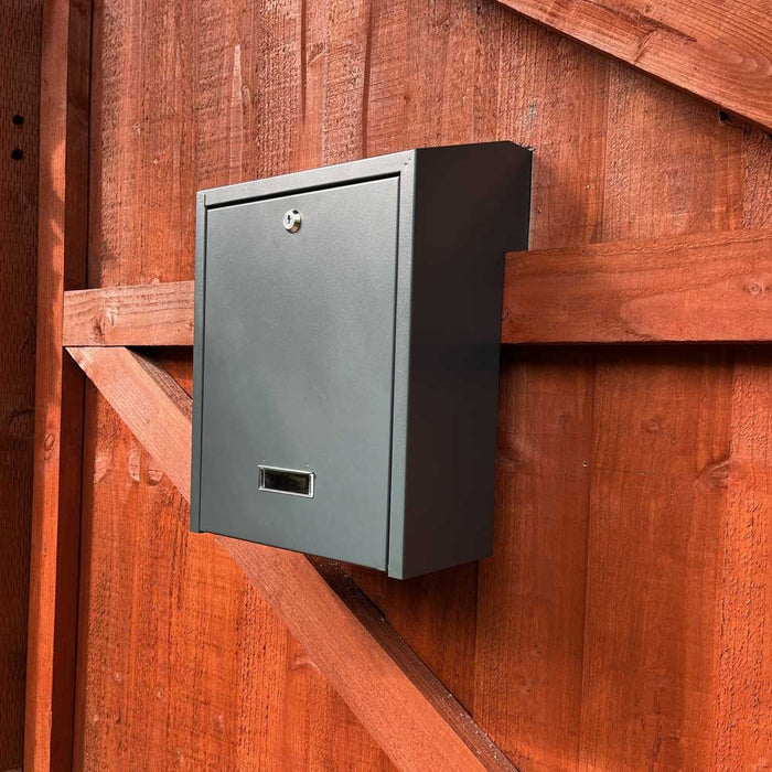 Outdoor Post Box for Gates and Fence Mounting Rear Access Lockable W3 - 2 - Letterbox Supermarket