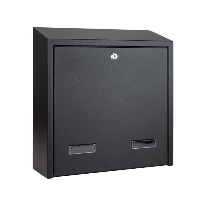 Outdoor Post Box for Gates and Fence Mounting Rear Access Lockable W3 - 6 - Letterbox Supermarket