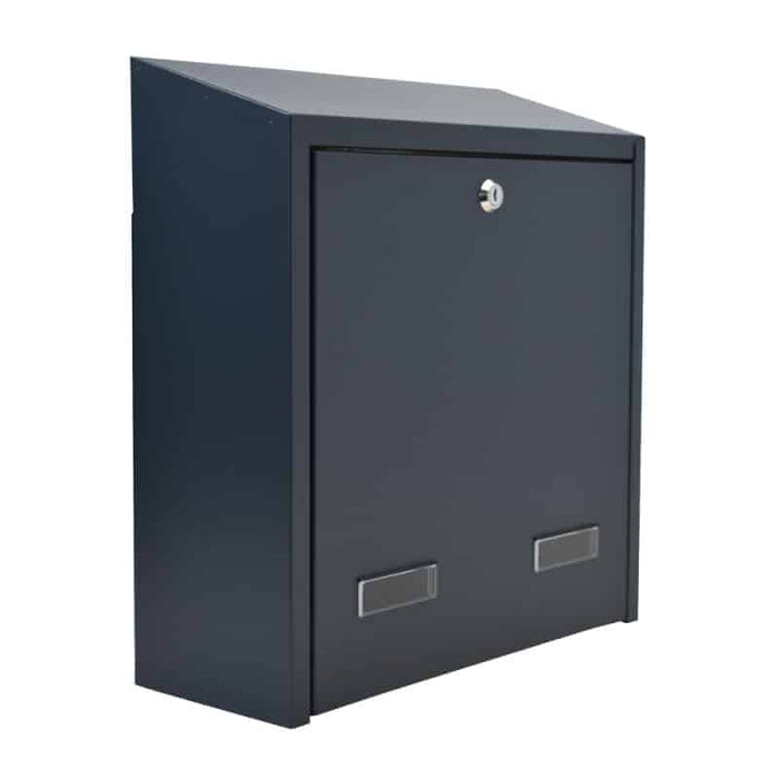 Outdoor Post Box for Gates and Fence Mounting Rear Access Lockable W3 - 6 - Letterbox Supermarket