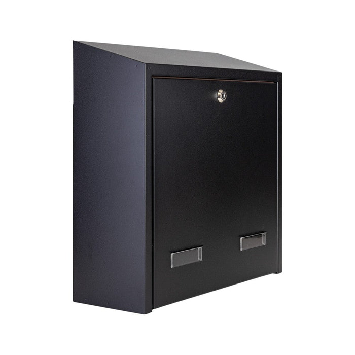 Outdoor Post Box for Gates and Fence Mounting Rear Access Lockable W3 - 6 - Letterbox Supermarket
