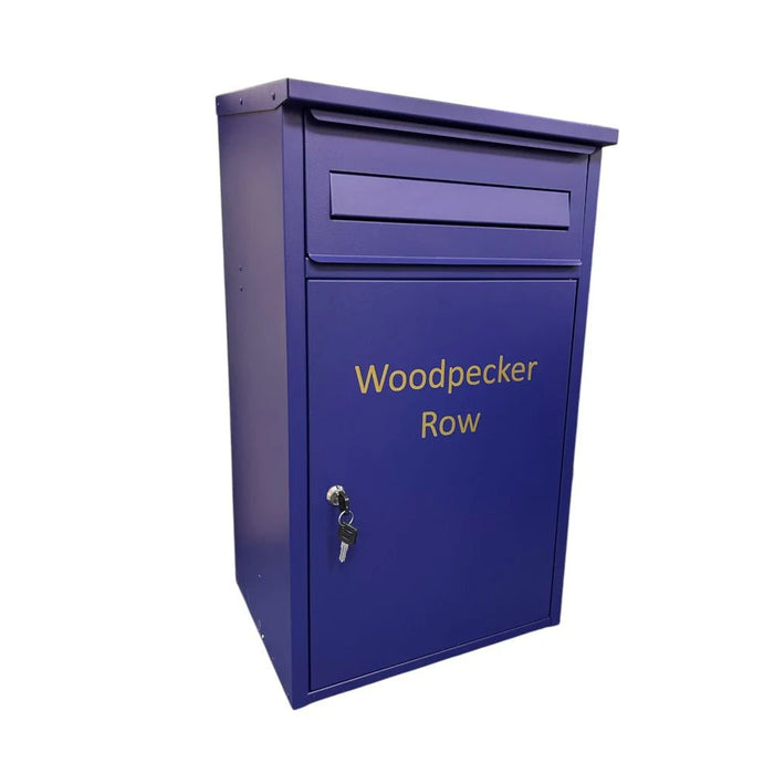 Parcel & Post Box Wall Mounted Woodpecker - Letterbox Supermarket