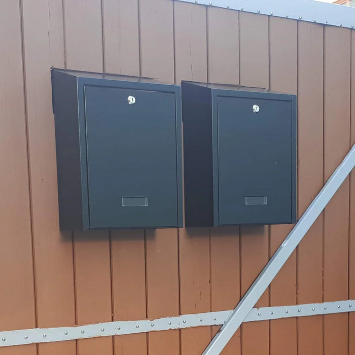 Gatehouse W3-2 Rear Access Letterbox for Gates and Fences