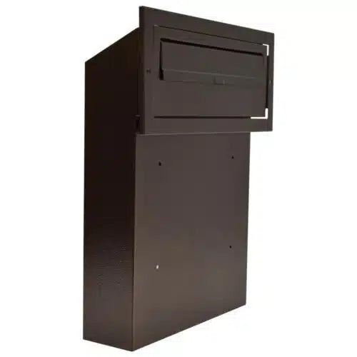 Gatehouse W3 Rear Access Letterbox with Trim for Gates and Fences