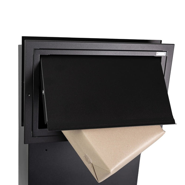 Sigma Paco Rear Access Parcel Box for Gates and Fences - Letterbox Supermarket