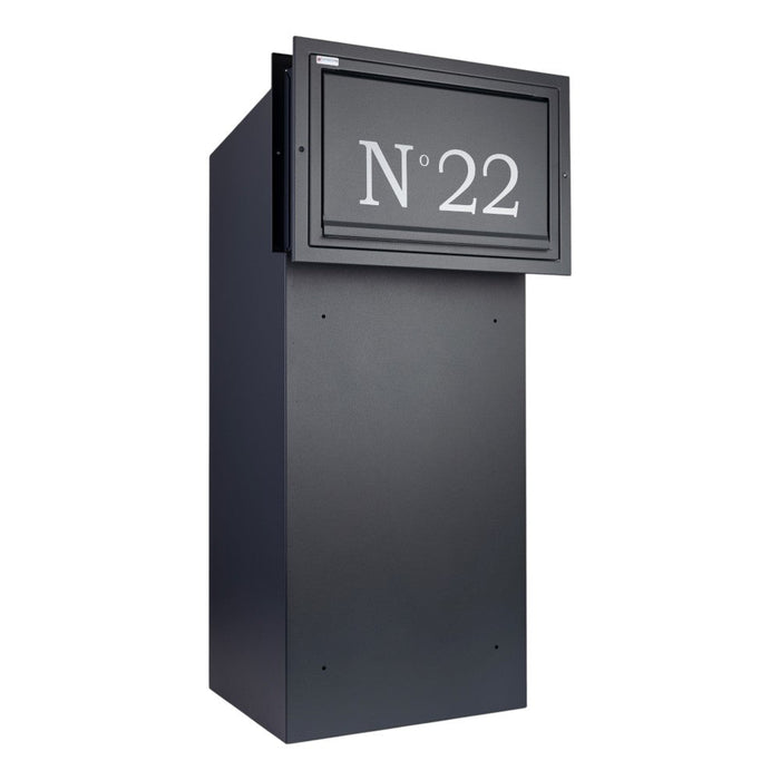 Sigma Paco Rear Access Parcel Box for Gates and Fences - Letterbox Supermarket