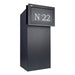 Sigma Paco Rear Access Parcel Box for Gates and Fences - Letterbox Supermarket