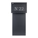 Sigma Paco Rear Access Parcel Box for Gates and Fences - Letterbox Supermarket