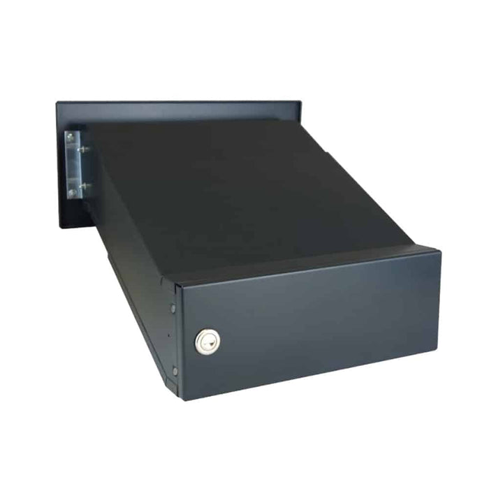 LDD-041 Telescopic Through Wall Letterbox 230-390mm – Powder Coated