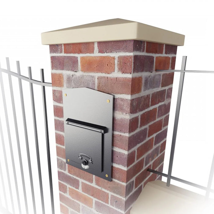 Bloomsbury Through Wall Cast Aluminium Mailbox – Made to Order