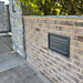 Through The Wall Parcel Delivery Box with Integrated Letterbox for Single Brick Walls Sierra - Letterbox Supermarket