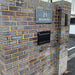 Through The Wall Parcel Delivery Box with Integrated Letterbox for Single Brick Walls Sierra - Letterbox Supermarket