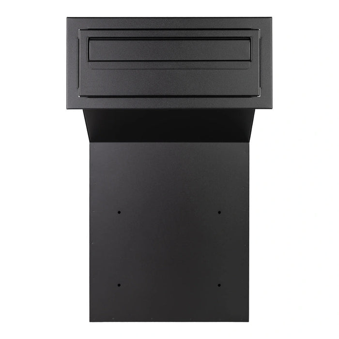 Through Wall Letter Chute High Capacity Collection Box Powder Coated Rolle - Letterbox Supermarket