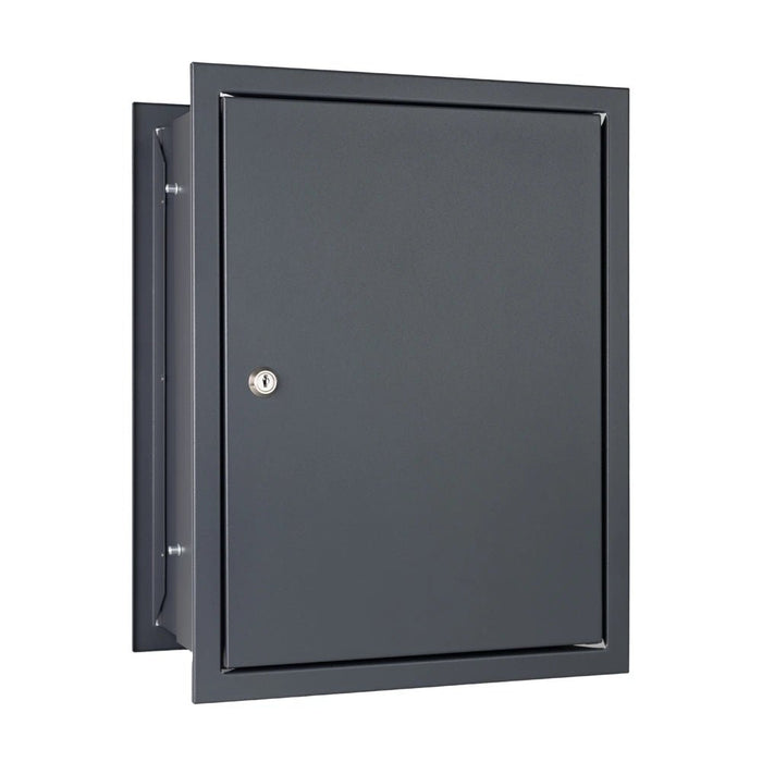 Toldi Vertical Through the Wall Letterbox for Narrow Walls - Letterbox Supermarket