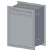 Toldi Vertical Through the Wall Letterbox for Narrow Walls - Letterbox Supermarket