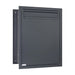 Toldi Vertical Through the Wall Letterbox for Narrow Walls - Letterbox Supermarket