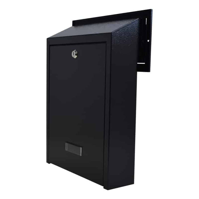 Gatehouse W3 Rear Access Letterbox with Trim for Gates and Fences