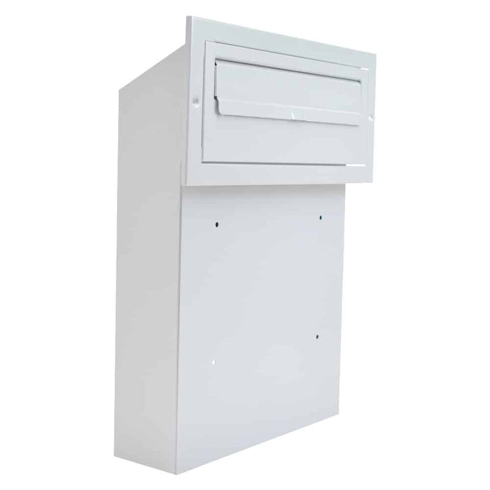 Gatehouse W3 Rear Access Letterbox with Trim for Gates and Fences