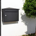 Wall Mounted Letterbox Lockable Outdoor Kestrel - Letterbox Supermarket