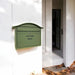 Wall Mounted Letterbox Lockable Outdoor Partridge - Letterbox Supermarket