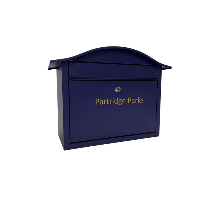 Wall Mounted Letterbox Lockable Outdoor Partridge - Letterbox Supermarket