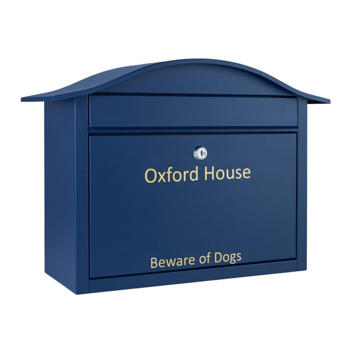 Wall Mounted Letterbox Lockable Outdoor Partridge - Letterbox Supermarket