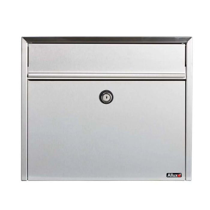 Allux LT150 External Wall Mounted Stainless Steel Letterbox