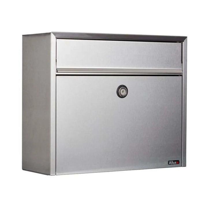 Allux LT150 External Wall Mounted Stainless Steel Letterbox