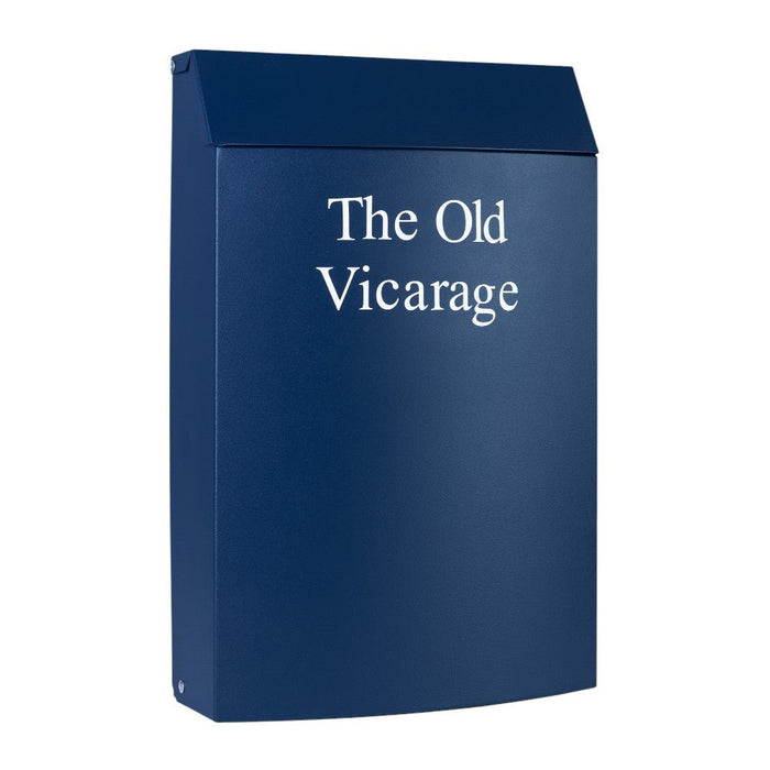 Wall Mounted Minimalistic Lockable Letterbox Wren - Letterbox Supermarket
